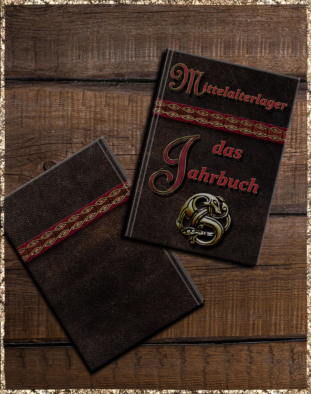 Mittelalterlager - Das Jahrbuch in Lederoptik